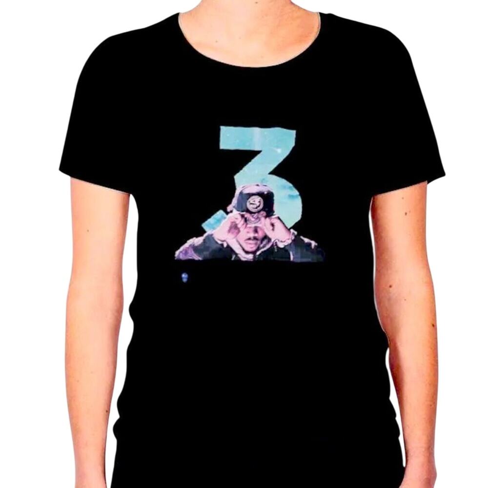 Chance The Rapper “3” T-Shirt, Size Medium